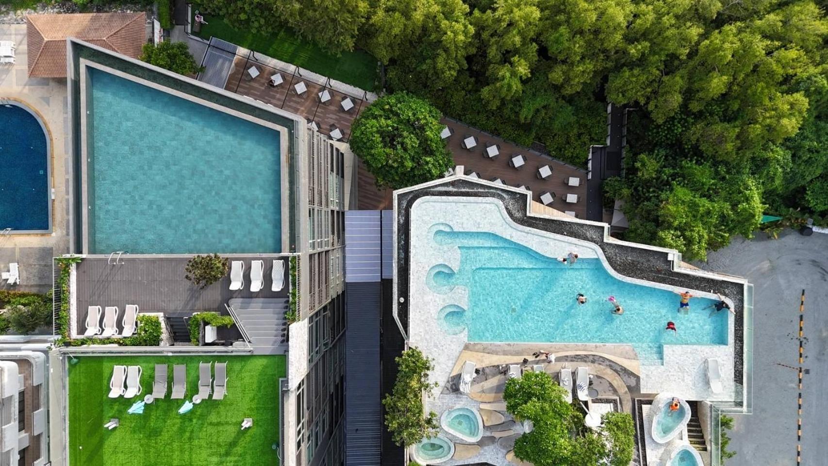 Bayphere Hotel Pattaya Jc Praia de Jomtien Exterior foto